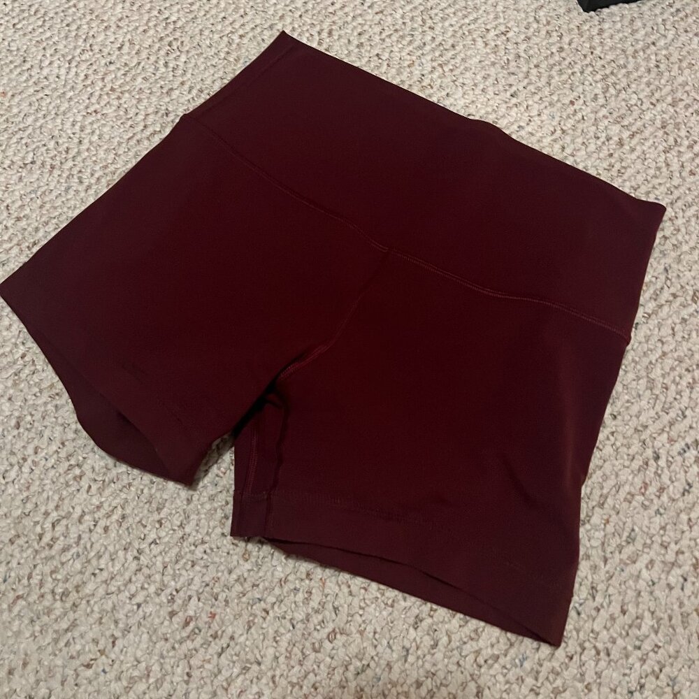 LULULEMON ATHLETICA ALIGN HIGH-RISE 4" SHORT SIZE 10